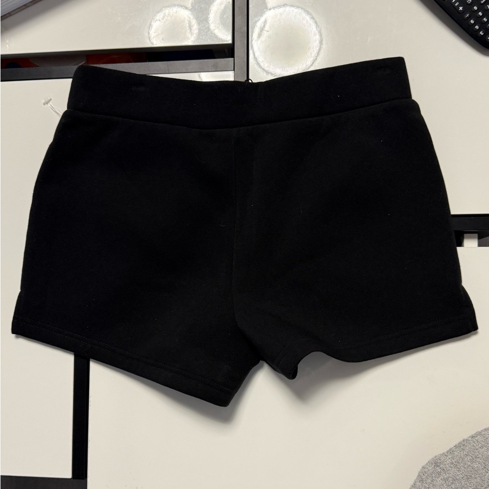 NWT Juicy Couture "Liquorice" Black High-Waisted Shorts - Size Medium - Picture 3 of 8